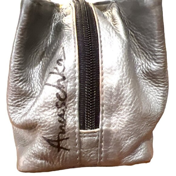 Anuschka Authentic Vintage Genuine Leather Hand Painted Floral Purse Handbag - Picture 7 of 16